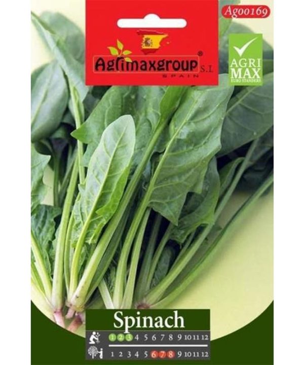 Agrimax Spinach Premium Quality Seeds