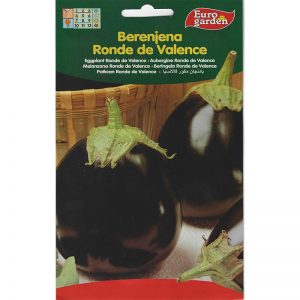 Euro Garden Eggplant Ronde De Valence Premium Quality Seeds