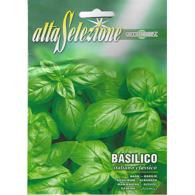 Alta Selezione Basil Premium Quality Seeds