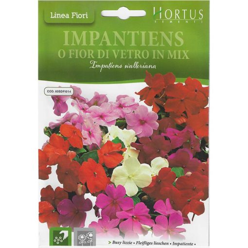 Hortus Busy Lizzie Mix Premium Quality Seeds