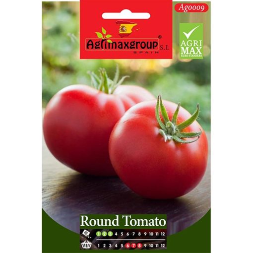 Agrimax Round Tomato Premium Quality Seeds
