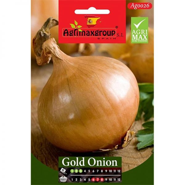 Agrimax Gold Onion Premium Quality Seeds