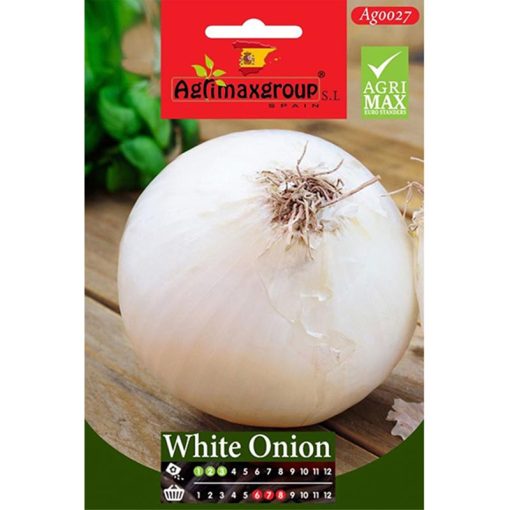 Agrimax White Onion Premium Quality Seeds