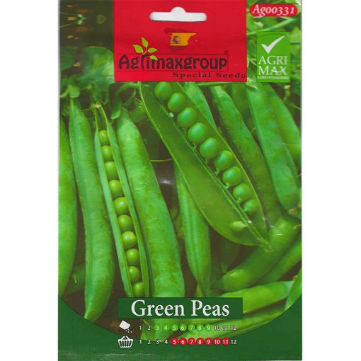 Agrimax Green Peas Premium Quality Seeds