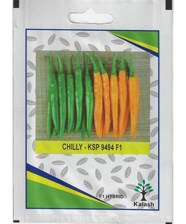 Kalash Chilly F1 Hybrid Premium Quality Seeds