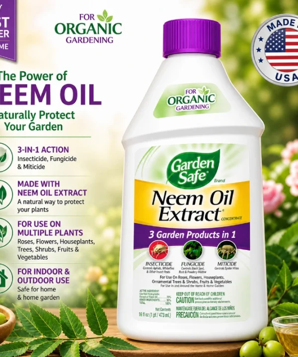 Garden Safe Neem Oil Extract Concentrate 473ml Made in USA
